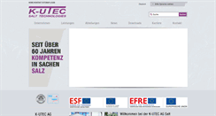 Desktop Screenshot of k-utec.de